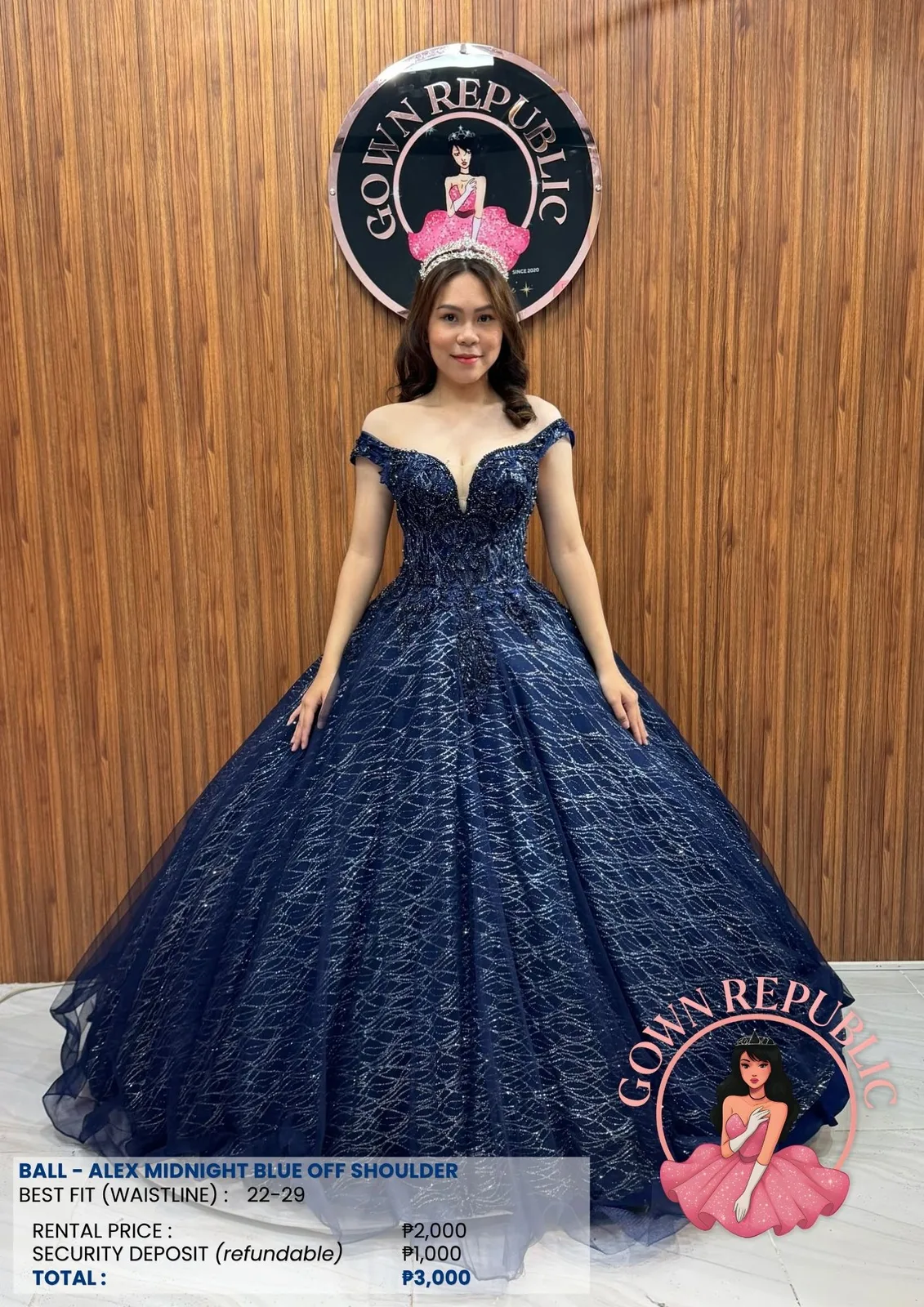 Ball Gowns: Blue 122